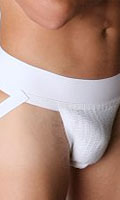 Activeman Jock Strap - White - Size S