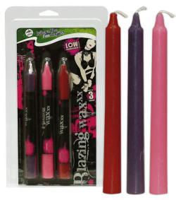 Bougies (trio) - Cire Chaude