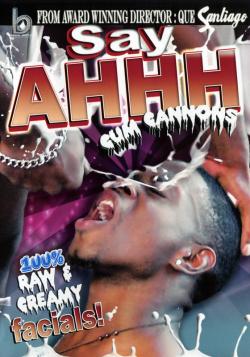 Say Ahhh : Cum Cannons - DVD Black