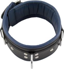 Collier Luxe Esclave Intrieur Bleu