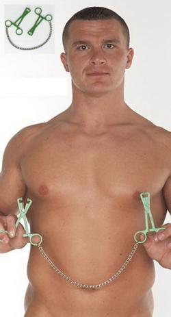 Pince  seins Plastique look medical