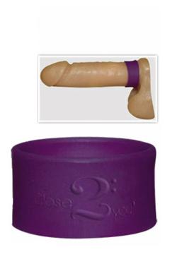 Anneau Flexible Silicone ''Dolce Ami'' - Violet