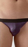 JockStrap Kroko Svenjoyment - Purple - Size XL