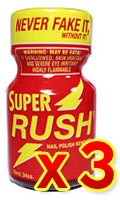 Cliquez pour voir la fiche produit- Poppers Super Rush x 3