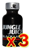 Cliquez pour voir la fiche produit- Poppers Jungle Juice Black Label 10mlx3 - LOCKERROOM Canada
