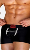 Cliquez pour voir la fiche produit- Boxer BodyFlex Trainer Trunk - Jackadams - Noir/Blanc - Taille S
