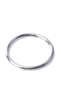 Click to see product infos- Metal Cockring with seam - KIOTOS Steel - 26 mm