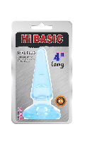 Click to see product infos- Anal Plug ''Hi-Basic'' 4Inch - Chisa - Blue