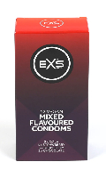 Click to see product infos- EXS ''Mixed Flavoured'' Condoms - x12