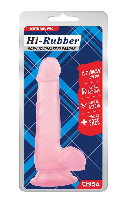 Click to see product infos- Gode Transparent Hi-Rubber - Chisa Novelties - Pink - Size 7.5 Inches