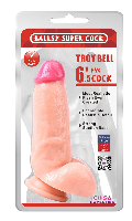 Cliquez pour voir la fiche produit- Gode Ballsy Super Cock ''Troy Bell'' 6inch - Chisa Novelties