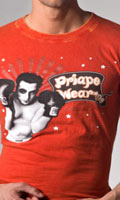 Cliquez pour voir la fiche produit- Tee-Shirt ''Boxing'' PriapeWear - Rouge - Taille S