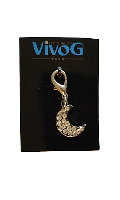 Click to see product infos- Mdaillon-pins pour chien - Lune