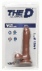 Click to see product infos- Realistic ''The D Slim'' - Doc Johnson - Brown - Size 6 Inches