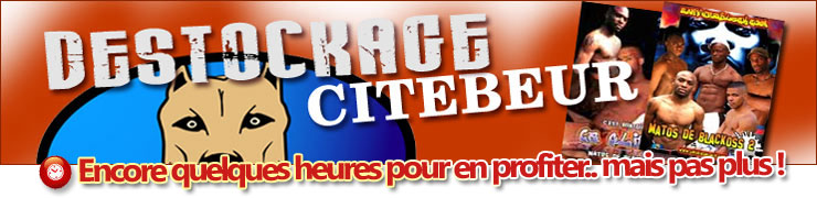 Destockage DVD CITEBEUR, Special DVD rebeus, Blacks TBM, et mecs de cit� en survet top sexxx