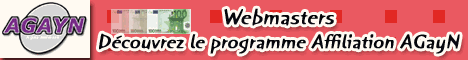 Faites le plein d\'avantages et de sous avec le programme d\'affiliation de AGayN !